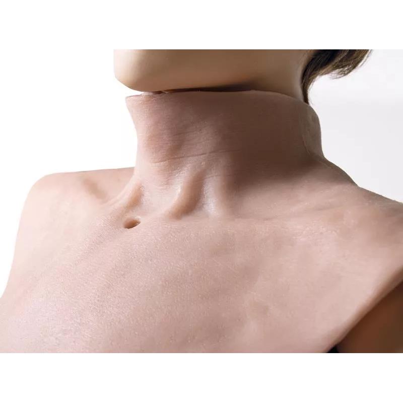 Collar de simulación de traqueotomía