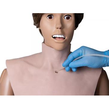 Collar de simulación de traqueotomía