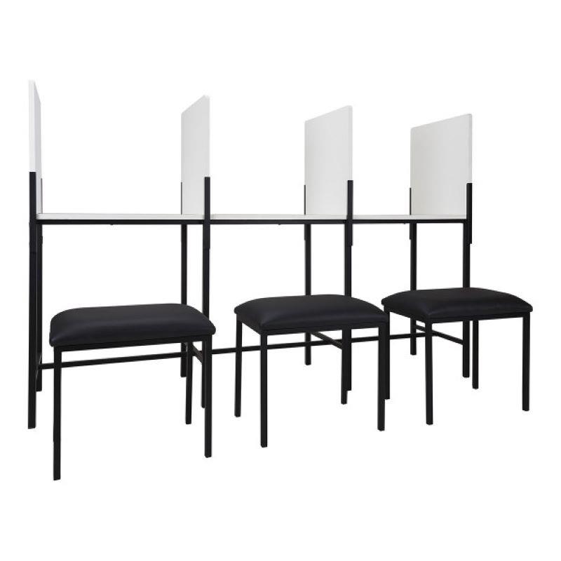 Mesa para toma de muestras 3 plazas