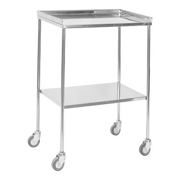 Mesa auxiliar médica acero inoxidable