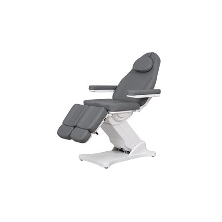 Sillón de podología con 3 motores gris oscuro Sillón de podología con 3 motores gris oscuro