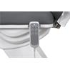Sillón de podología con 3 motores gris oscuro