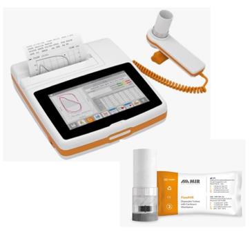 Espirómetro Spirolab New con 60 turbinas desechables