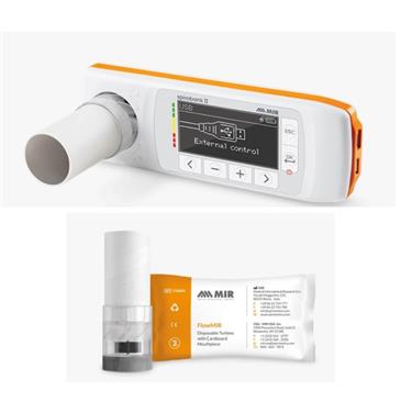 Espirómetro Spirobank II Smart con 60 turbinas desechables