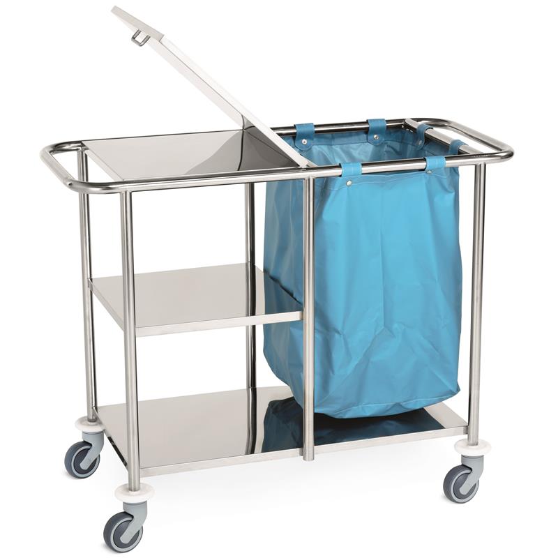 Carro de transporte para ropa húmeda