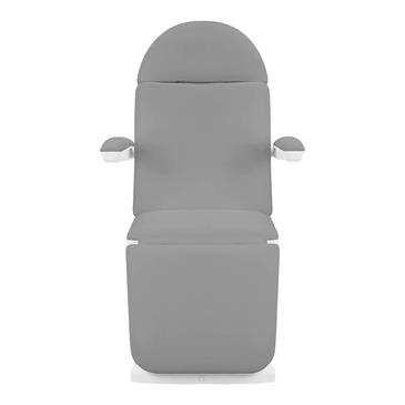 Sillón eléctrico con 3 motores. Color gris.