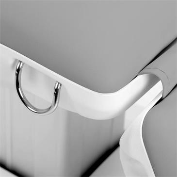Sillón eléctrico con 3 motores. Color gris.