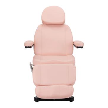 Sillón eléctrico con agujero facial y 3 motores. Color rosa