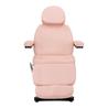 Sillón eléctrico con agujero facial y 3 motores. Color rosa