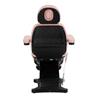 Sillón eléctrico con agujero facial y 3 motores. Color rosa