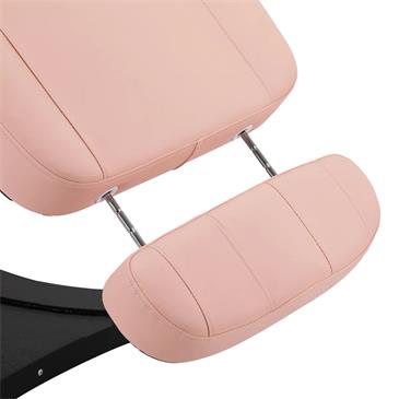 Sillón eléctrico con agujero facial y 3 motores. Color rosa