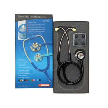 Fonendoscopio adulto tipo littmann doble campana color negro