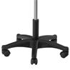 Taburete a gas con base ABS. Diámetro asiento 33 cm. Color gris