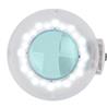 Lámpara lupa LED con intensidad de luz regulable. Base 5 ruedas