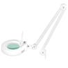 Lámpara lupa LED con intensidad de luz regulable. Base 5 ruedas