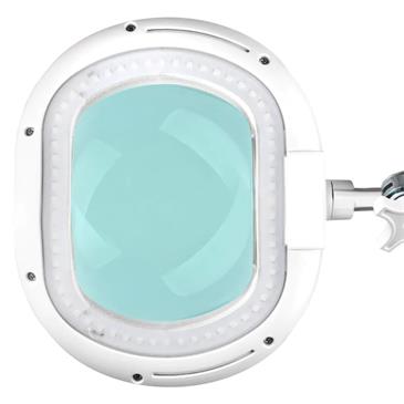 Lámpara lupa 60 diodos LED con intesidad de luz regulable