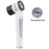 Dermatoscopio LED LuxaScope 3,7 V recargable por USB. Color blanco