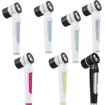 Dermatoscopio LuxaScope LED 2,5 V. Color fucsia