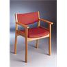 Sillón con respaldo bajo fabricado en madera de haya