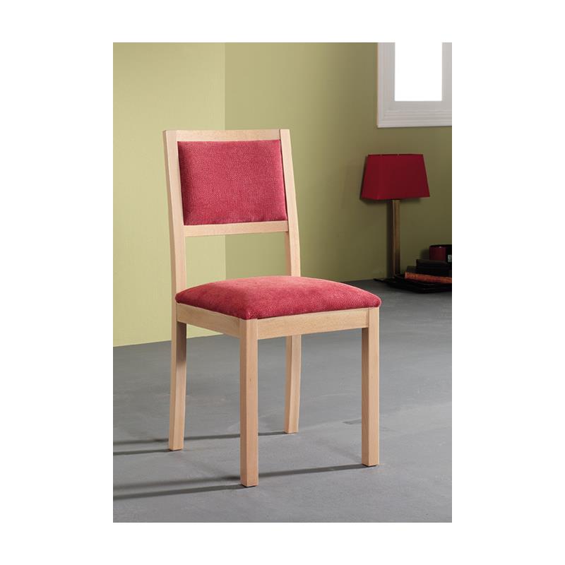 Silla de comedor en madera de haya 91 x 44 x 49 cm