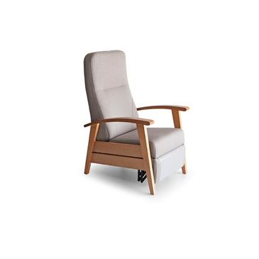Sillon geriatrico de descanso tapizado Falcon, color a elegir