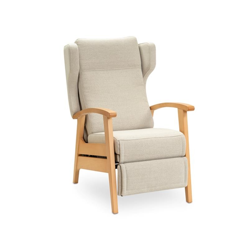 Sillon de reposo orejero tapiceria Falcon, color a elegir