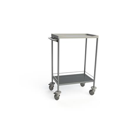 Carro de curas inox con bandeja ABS