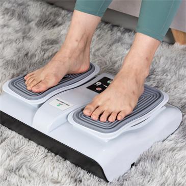 Vibromoving masajeador de piernas por vibración con shiatsu. Color blanco