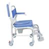Silla de baño aluminio Atlantic con ruedas pequeñas