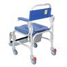Silla de baño aluminio Atlantic con ruedas pequeñas