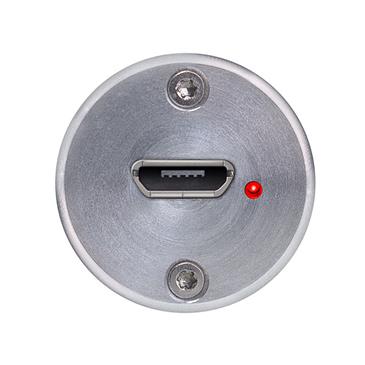 Otoscopio LuxaScope LED 3,7V recargable por USB. Color azul