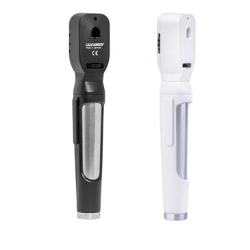 Oftalmoscopio LuxaScope LED 3,7V recargable por USB. Color negro