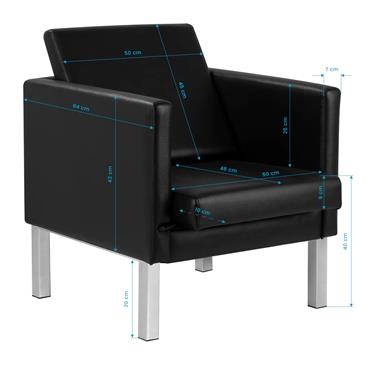 Sillón de sala de espera