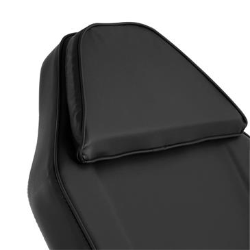 Sillón cosmético con bandejas, color negro
