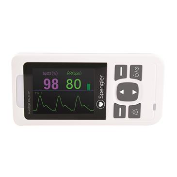 Pulsioxímetro portátil con sensor para adultos