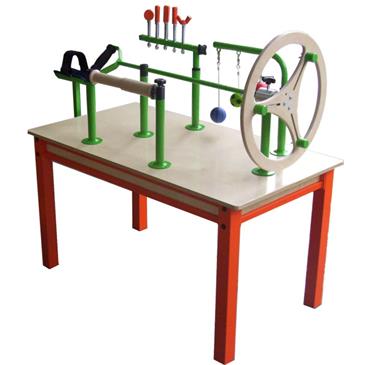 Mesa de manos metálica infantil