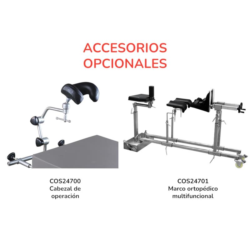 Marco ortopédico multifuncional para mesa de quirofano
