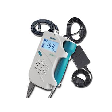 Doppler con pantalla LCD y bateria recargable. Sonda de 2 mhz