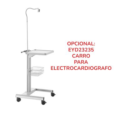 Electrocardiografo 6 canales con pantalla LCD a color 7"