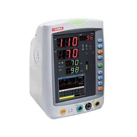 Monitor multiparametrico SpO2, NIBP, ECG y temperatura.