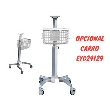 Monitor multiparametrico SpO2, NIBP, ECG y temperatura.