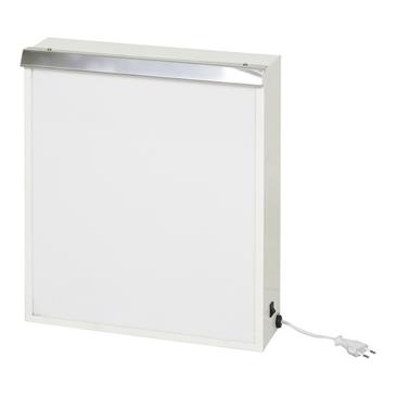 Negatoscopio 1 pantalla epoxi con tira leds