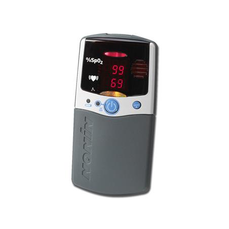 Pulsioxímetro de mano Nonin N-2500A con alarmas
