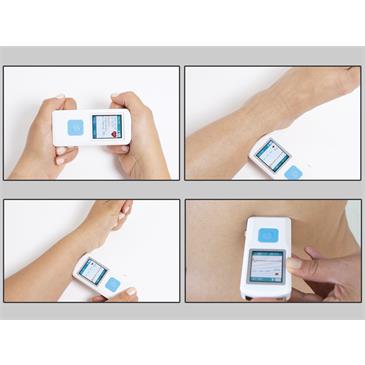 ECG portátil con software y bluetooth