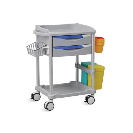 Carrito de emergencia en ABS