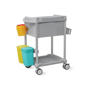 Carrito de emergencia en ABS