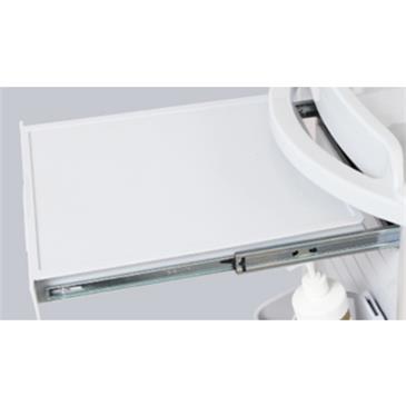 Carro de parada y emergencia en aluminio y ABS