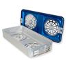 Contenedor perforado grande con filtro 285x280x200 mm