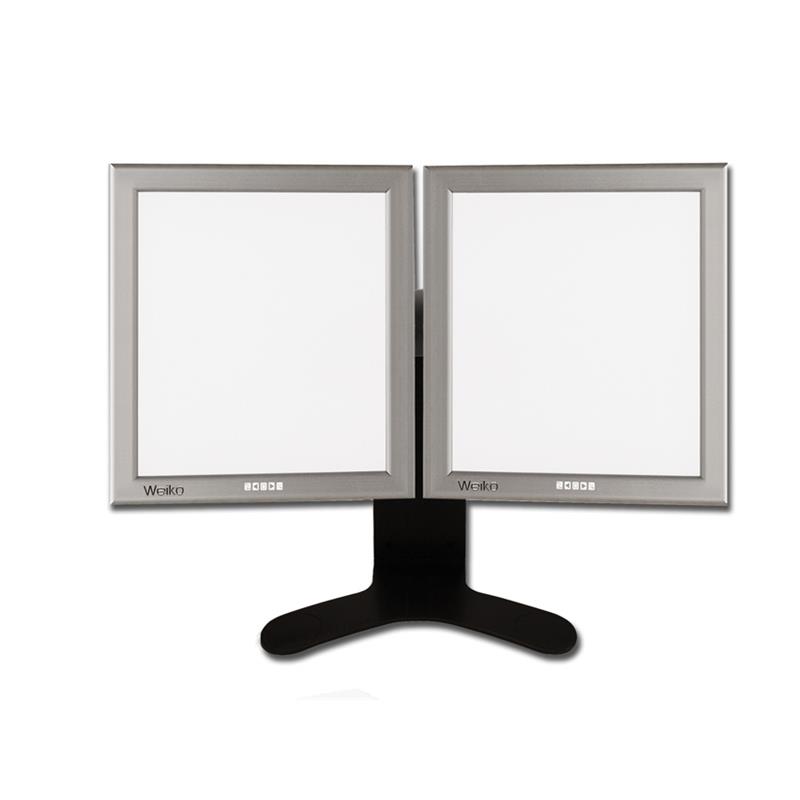 Negatoscopio 2 pantallas LED extraplano de mesa. 42x36 cm