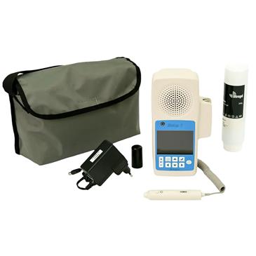 Doppler bidireccional con pantalla a color y batería. Incluye sonda de 8 Mh